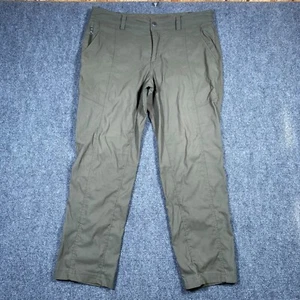 Duluth Trading Hose Damen 12x29 beige Roll-Up Cargo Dry On The Fly Outdoor Wandern - Bild 1 von 10