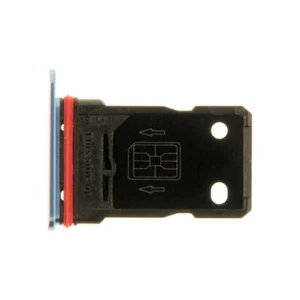 SIM Card Tray Dual for OnePlus 7T Blue Replacement Parts Repair Replace Sliding  - Picture 1 of 2