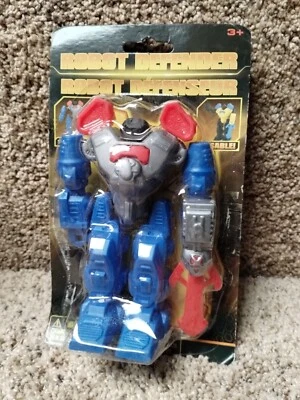 Robot Defender Action Figure Snap Apart Interchangeable - Image 1 of 4