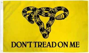 Bandera de los derechos de la mujer Don't Tread on Me bandera de polietileno bandera feminista de Gadsden - Imagen 1 de 3