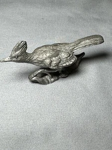 VINTAGE SPOONTIQUES PEWTER ROAD RUNNER FIGURINE SOLID PEWTER - Picture 1 of 15