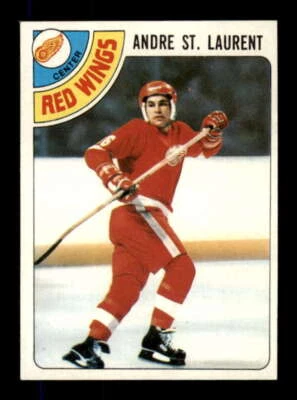 1978-79 Topps #32 Andre St. Laurent NM/NM+ Red Wings 540890 - Image 1 of 2