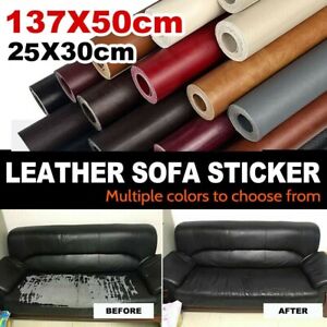 Self Adhesive Leather Repair Patch Couch Sofa Car Seat Chair Renovation Sticker