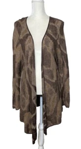 Cárdigan Peruvian Connection Talla XL Algodón Pima Tejido Ligero Suéter - Imagen 1 de 8