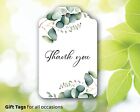 30 Thank you eucalyptus, funeral memory tag gift tags wedding favour Luggage X03