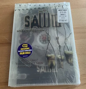Saw 3 III (DVD, 2007, Unrated Widescreen Edition) Brand New Factory Sealed - Picture 1 of 2