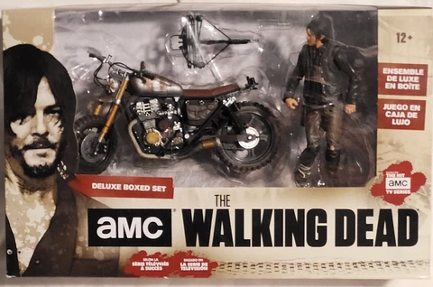 McFarlane Walking Dead Daryl Dixon-Custom Deluxe Boxed Set - Bike & Crossbow Cover