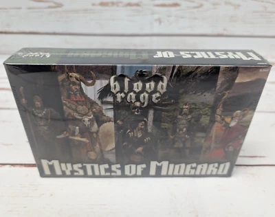 Blood Rage Mystics of Midgard Expansion CMON 2015 BLR004 Viking Board Game NIS - Image 1 of 4