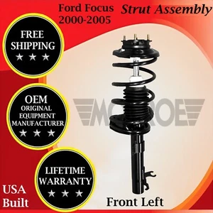 Monroe Genuine OEM Front Left Strut For 2000-2005 Ford Focus Lifetime Warranty - Picture 1 of 7