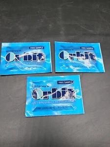 3 Vintage WRIGLEY'S Orbit Chewing Gum Samples  - Picture 1 of 6