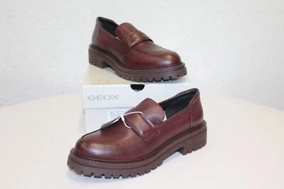 Geox D Iridea A Moccasin Damen Wine Red EU Größe 41 Neu rechnung MwSt - Bild 1 von 4