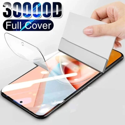 Мягкая термополиуретановая гидрогелевая защита экрана для Samsung S24 S23 S22 S21 S20 Plus Ultra 5G - Изображение 1 из 4