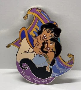 DISNEY AUCTIONS HAPPILY EVER AFTER ALADDIN & JASMINE PIN AP LE100 ARTIST PROOF - Picture 1 of 7