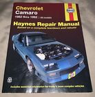 Haynes Repair Manual Chevrolet Camaro All Models 1982-1992 (#24016)