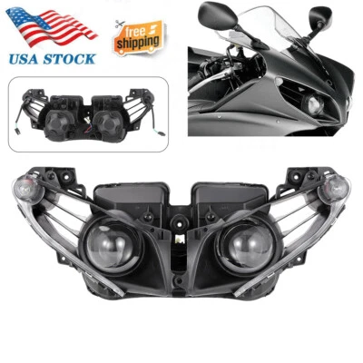Faro delantero/faro/luz principal para Yamaha YZF R1 YZF-R1 2012-2014 EE. UU. Foto 1 de 4