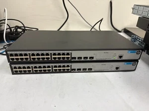 Commutateur géré HP 1920-24G POE+ JG925A 24 PORTS GIGABIT 4x SFP 180W - Photo 1/4