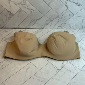 NWT Cacique Lane Bryant Womans Bra Nude Lightly Lined Balconette UNDERWIRE 44DDD - Picture 1 of 8