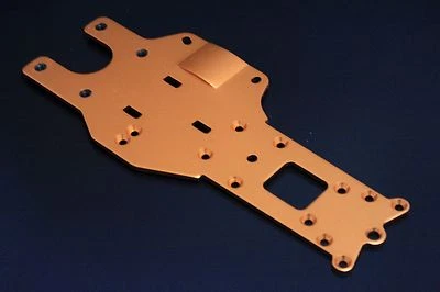 Metal Rear chassis plate baja for baja 5b 5sc ss 5t HPI Km Rovan 1/5 rc  - Image 1 of 2