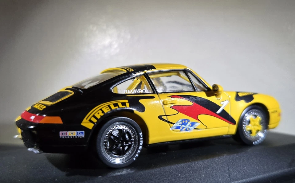 MINICHAMPS PORSCHE 911 #1 SHELL PIRELLI 1994 SUPERCUP Nº 1 NOVO NA CAIXA ESCALA 1/43 - Imagem 1 de 4