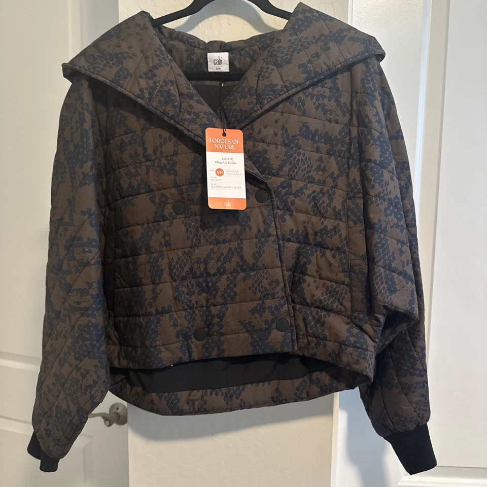 Cabi Wrap Up Puffer NWT size S/M Oversized - Image 1 of 3