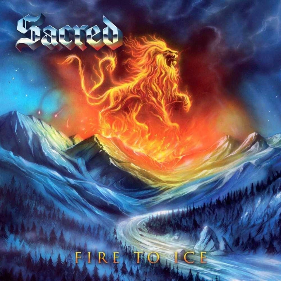 SACRED- Fire To Ice LIM.500 US IMPORT CD swe heavy metal AIR RAID/VICIOUS MEMBER - Bild 1 von 1