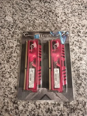 G.Skill Ripjaws 8GB Kit (2x4GB) DDR3-1600 PC3-12800 DIMM RAM F3-12800CL9D - Image 1 of 3