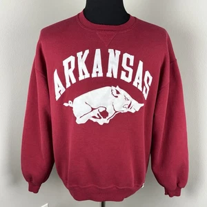 Sudadera De Colección Russell Athletic Arkansas Razorbacks Para Hombre XL Ver Medidas - Imagen 1 de 9