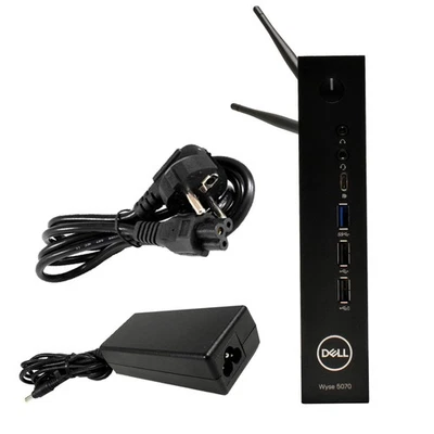 Dell Wyse 5070 Thin Client Intel J4105 1.5GHz CPU 4GB PC4 16GB eMMC Wifi USB 3.0 - Bild 1 von 4