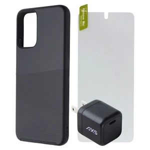 Axessorize Axs Essentiel Lot pour Motorola Moto G Alimentation 5G (2024) - Noir - Photo 1 sur 5