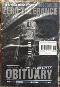 Zero Tolerance Magazine The Extreme Music Authority Issue 109 FREE CD Obituary - Picture 1 of 2