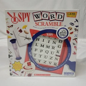I Spy Word Scramble - Kids Words Letters BOARD GAME NEW! Scholastic 7+ learning - Picture 1 of 6