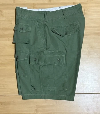 Engineered Garments FA Shorts Olive Ripstop Large - Image 1 of 4