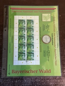 10 Euro Silber Numisblatt 1/2005 - Nationalpark Bayerischer Wald - Bild 1 von 2