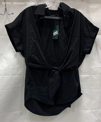 Camiseta negra Ralph Lauren para mujer talla M regular Foto 1 de 4