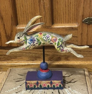Jim Shore Countryside Beauty Bunny Rabbit Heartwood Creek Figurine #117147 - Picture 1 of 9