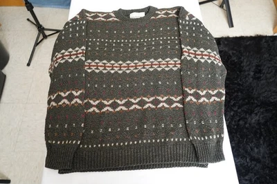 Vintage Alpine Ridge Knit Sweater, Size L, Great Condition - Image 1 of 4