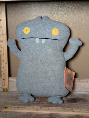 Ugly Doll 12 дюймов плюшевый Babo довольно уродливый LLC 2000 редкая серый Babo - Изображение 1 из 4