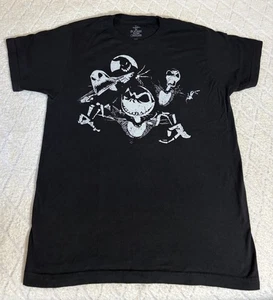 Disney Tim Burtons T-Shirt The Nightmare Before Christmas Grafik schwarz Größe M - Bild 1 von 11