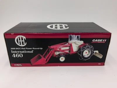 1/16 Ertl International 460 Toy Tractor With Loader & Blade And Heat Houser - Image 1 of 2