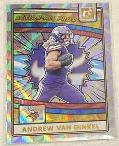 Panini Donruss Action All Pros 2025 Andrew Van Ginkel Minnesota Vikings - Imagen 1 de 1