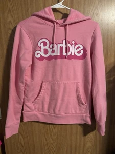 OLD NAVY "BARBIE" rosa Pullover Hoodie Sweatshirt Gr. XS - Bild 1 von 3