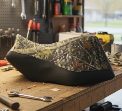 Cubierta de asiento camuflada Honda Foreman 400 450 para modelos 1997 a 2004 Foto 1 de 2