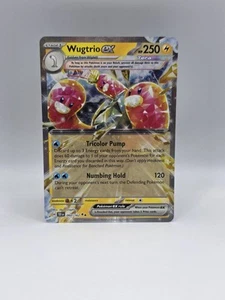 Wugtrio ex 060/162 Sv05 - Pokemon Temporal Forces - Lightly Played Ultra Rare  - Picture 1 of 2