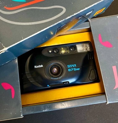 Kodak star 875 af Camera 35mm film Camera  f/4.5 35mm lens vintage with box  - Image 1 of 4