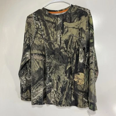 Mossy Oak- New Camouflage Long Sleeve Youth Shirt XX-Large - Image 1 of 4