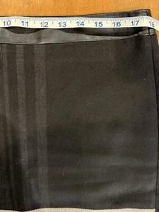 White House Black Market Skirt 14 Faux Leather Waist Band & Silver Buckle - Picture 1 of 7