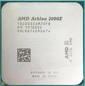 AMD Athlon 200ge 3.2 GHz 2 cores 4 threads 5mb 35w interface am4 CPU processorr - Picture 1 of 1