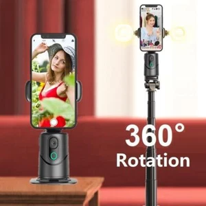 Wireless 360° Rotation Auto Face Tracking Gimbal Smartphone Halter Stativ - Bild 1 von 27
