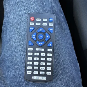 Original Remote Control for the HDJUNTUNKOR HDPDVD-01 Video Portable DVD Player - Picture 1 of 6