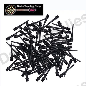 1 Pack of 300 Tufflex II Darts Soft tips in Black by Darts Supplies Shop - Picture 1 of 2